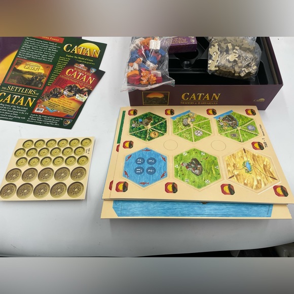 CATAN Traders & Barbarians Board Game Expansion Klaus Teuber 3067 Mayfair - Picture 3 of 6
